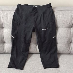 Saucony running/workout capris